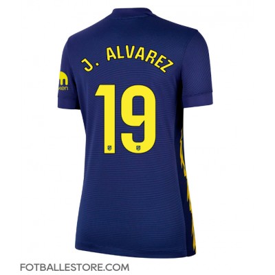 Atletico Madrid Julian Alvarez #19 Bortedrakt Dame 2025-26 Kortermet Atletico Madrid Julian Alvarez #19 Bortedrakt Dame 2025-26 Kortermet